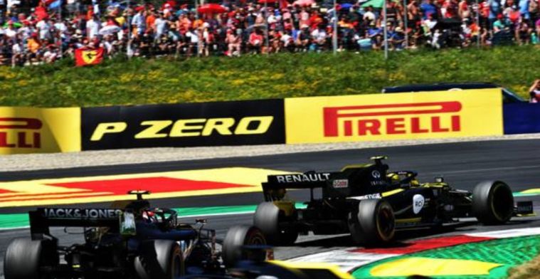 Ricciardo struggled from lap one of the Austrian Grand Prix