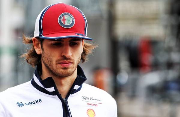 Giovinazzi describes weight off shoulders after scoring first points in F1 