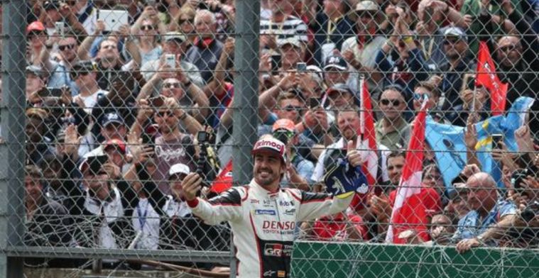 Alonso vows to keep going in pursuit of triple crown