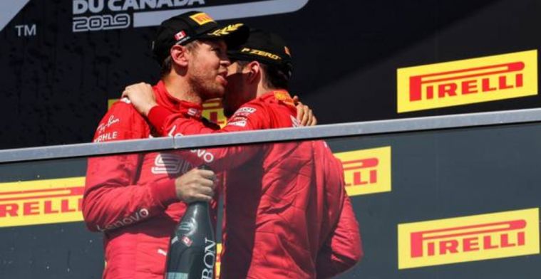 Leclerc doesn't think him beating Vettel is a reason to retire