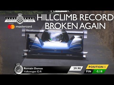 Electric VW breaks Formula 1's 20-year-old Goodwood record 
