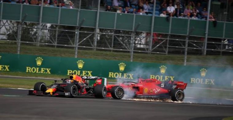 Verstappen: Vettel clearly outbraked himself
