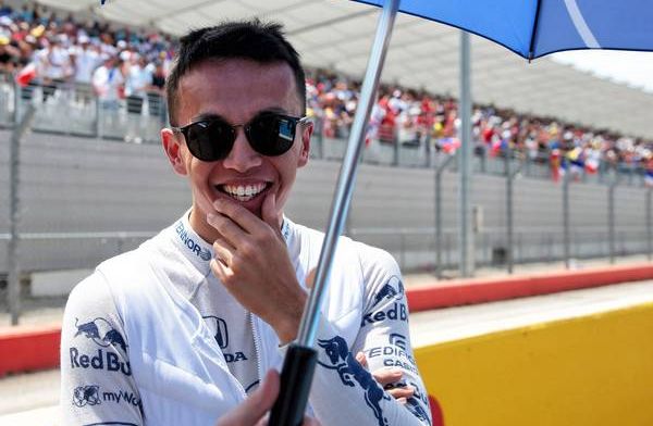 Albon will be keeping an eye on the conditions in Germany