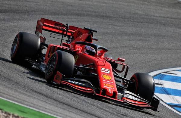 Sebastian Vettel back on top in Ferrari one-two - German Grand Prix FP1 Report 