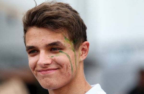 Lando Norris in supportive boot after minor foot injury