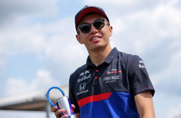 “It’s a big step, a big difference says Alex Albon head of Red Bull debut