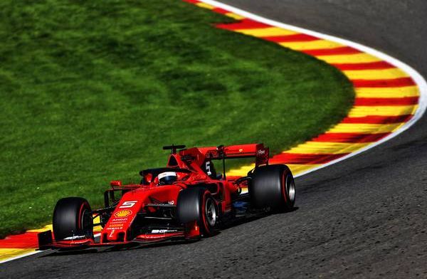 Sebastian Vettel fastest in Ferrari FP1 lockout at the Belgian Grand Prix 
