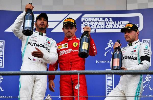 How does the driver's championship look after the Belgian Grand Prix? 