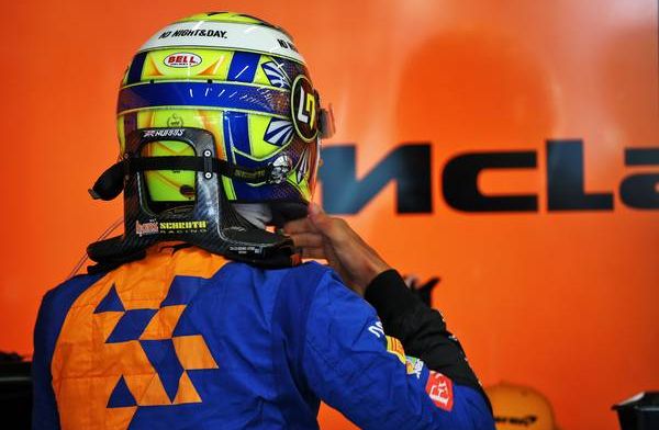 Lando Norris set to use a Valentino Rossi inspired helmet for Italian Grand Prix