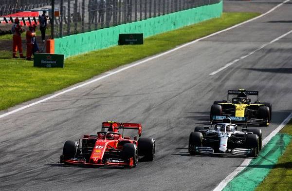 Charles Leclerc thought he had left a car-width for Lewis Hamilton in Monza