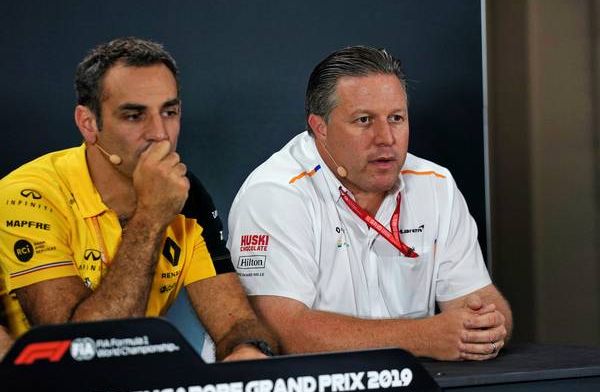 Zak Brown says “it’s going to be tough” for McLaren to hold onto fourth