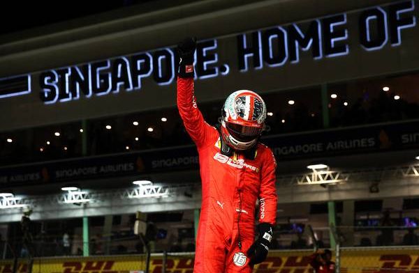 Leclerc thought he lost the car during pole-setting lap in Singapore