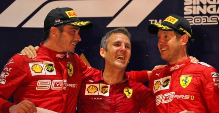 Ferrari thought about switching Vettel and Leclerc in Singapore!