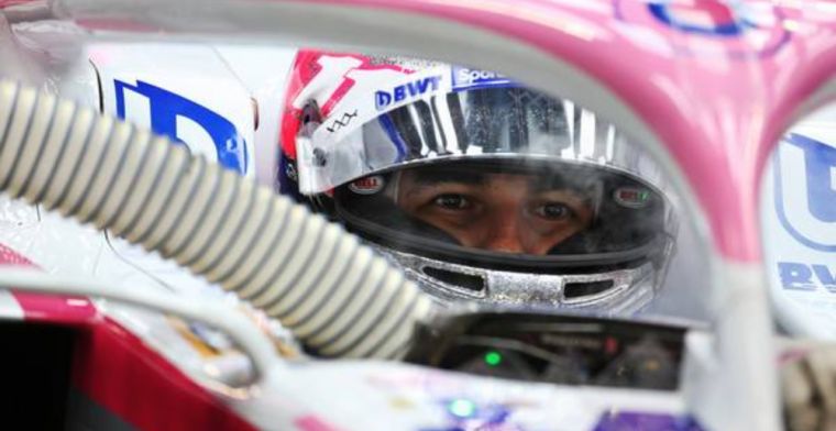 Sergio Perez says it's not easy to follow other cars at Sochi