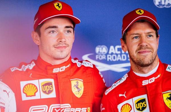Sebastian Vettel doesn't think there's a factor behind Charles Leclerc dominance