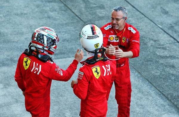 Charles Leclerc thinks he's lucky to have Sebastian Vettel as Ferrari team-mate