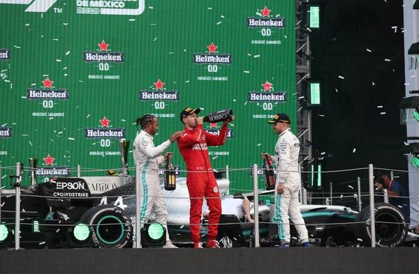 Vettel realistic: Ferrari didn't have pace to force the victory from Mercedes