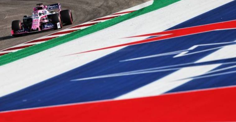 Perez to start from the pitlane at US Grand Prix