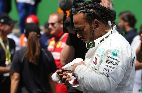 Hamilton impatient in Brazil but showed great sporting spirit