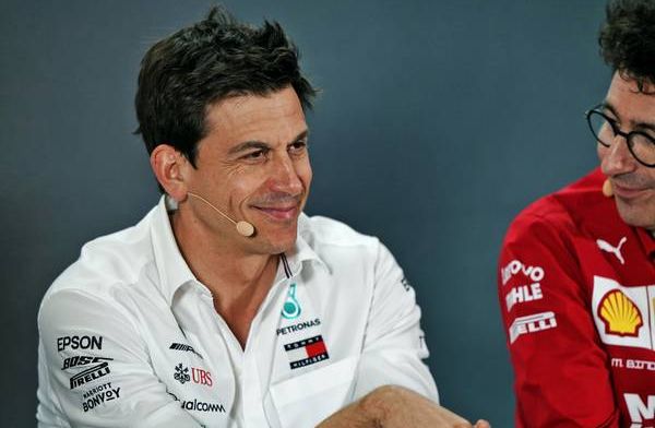 Wolff can laugh about it: Even with the reverse grid, we're still on pole!