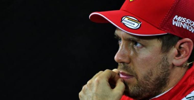 Sebastian Vettel says he should have done a better job” in 2019