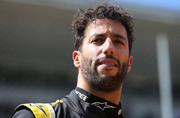 Daniel Ricciardo had to “remain composed” when battling midfield