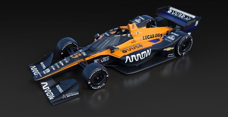 Arrow McLaren unveil debut Indy Car design