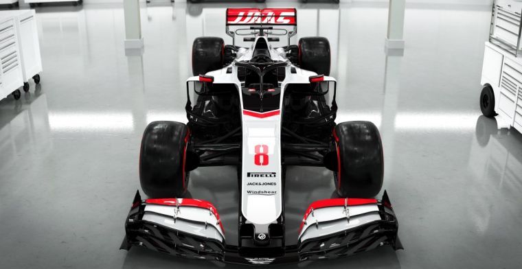 COMPARED: The VF-20 compared to last year's Haas and Ferrari