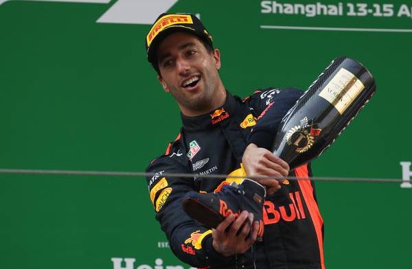 Daniel Ricciardo misses “sweaty shoe filled with champagne”