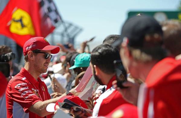 Sebastian Vettel looking forward to sunshine, a buzzing atmosphere and bumps