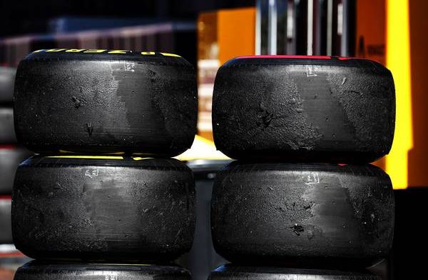 What happens to the unused tyres from the Australian Grand Prix?