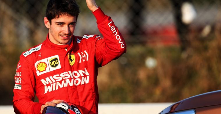 Leclerc actually wanted the starting number of Raikkonen and Gasly 