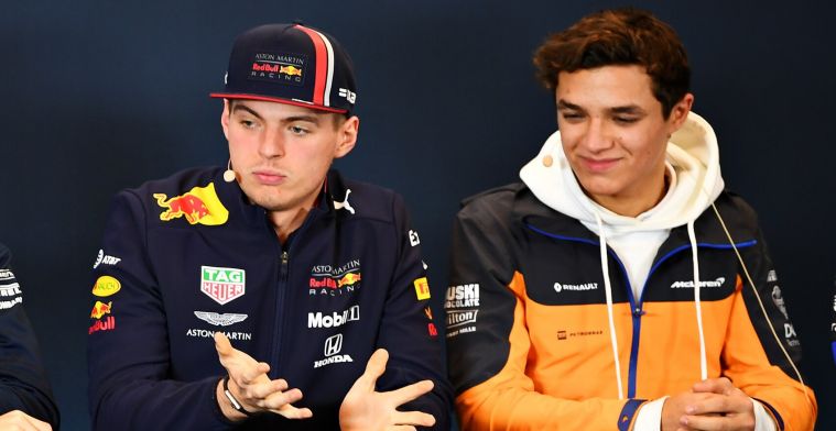 Norris about absent Verstappen: He's absolutely just scared