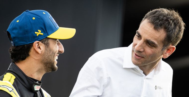 Ricciardo's salary gets cut by Renault in negotiation with Abiteboul