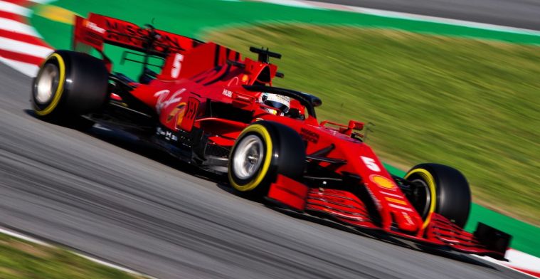 Ferrari adapts the design of  the SF1000 after Barcelona tests