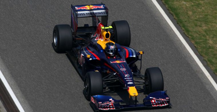11 years ago today: First pole position for Red Bull Racing