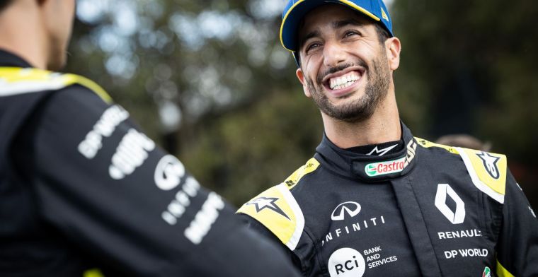 Daniel Ricciardo: 'I'm dangerous as soon as we start racing'