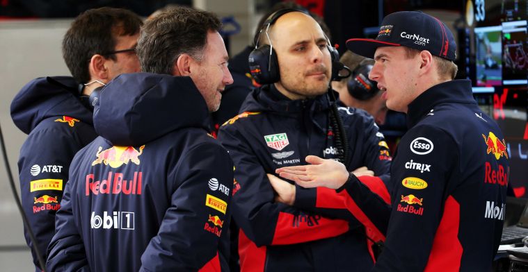 Horner happy for Verstappen: ''Drivers can't sit still very well''
