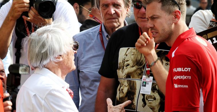 Ecclestone doens't mind drivers getting physical: That's what people like.