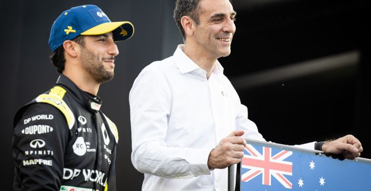 Abiteboul speaks about contract situation with Ricciardo