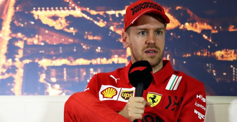 Vettel switches his Ferrari seat with Carlos Sainz'.