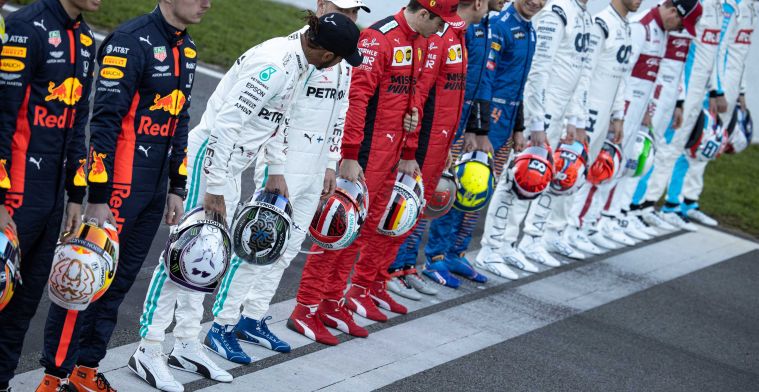 This is the Formula 1 participant field of 2021