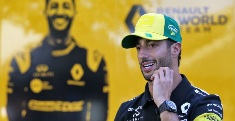Ricciardo release statement regarding Renault departure