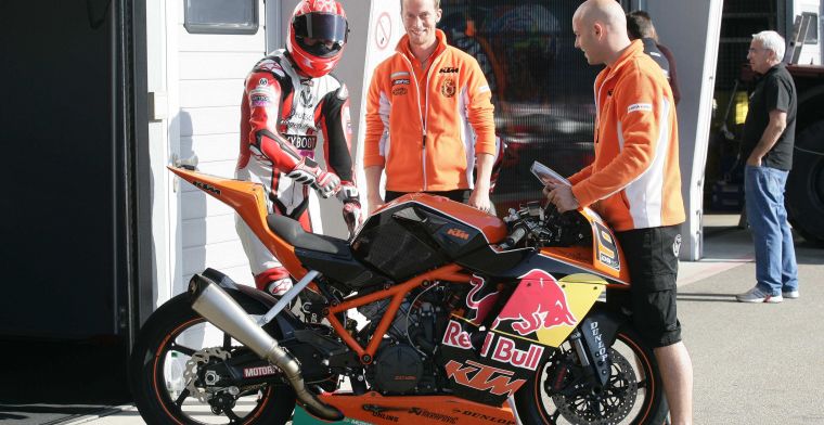 KTM factory team makes first meters during private test on the Red Bull Ring