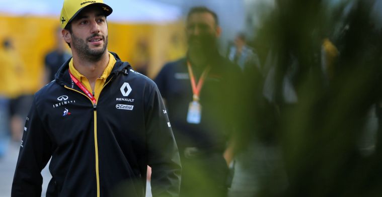 Ricciardo reveals and seems slightly disappointed: There was contact with Ferrari