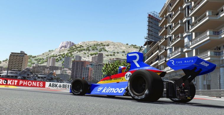 Alonso on his way to virtual 'Triple Crown' with fifth win in a row