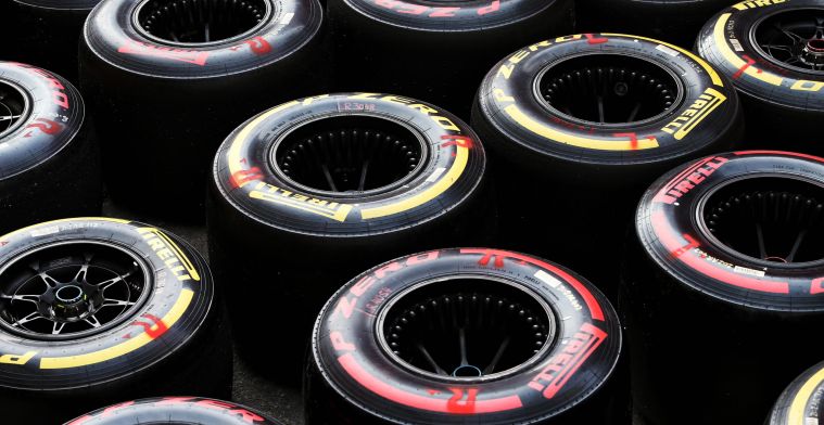 Pirelli announces tyre count for 2020 Formula 1 races