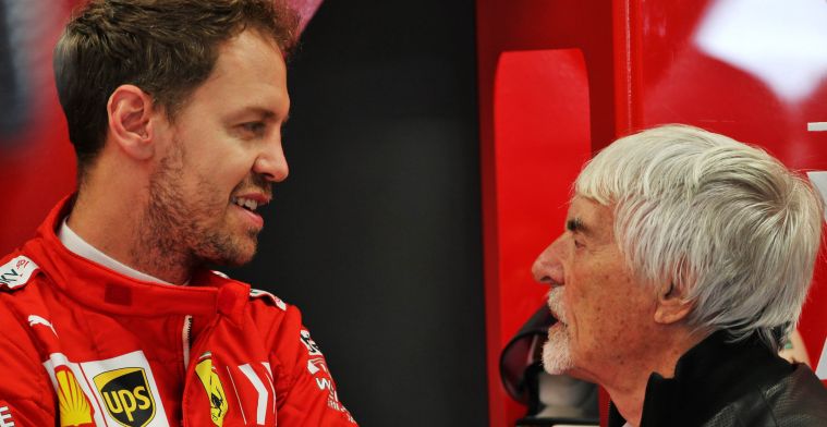 Ecclestone: ''I hope they treat him fairly at Ferrari''