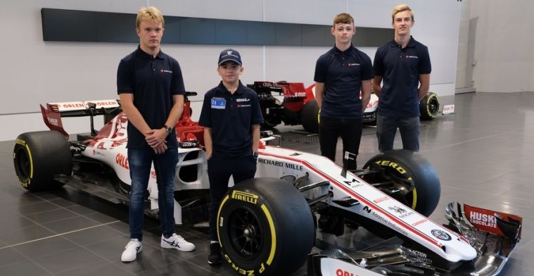 Sauber launches junior programme with four very young drivers