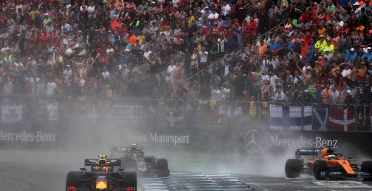 It's still very early, but rain and thunder seems inevitable for Grand Prix